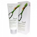 284323 3W CLINIC ���� �/��� ����������� ��������� ����� Snail Hand Cream, 100��